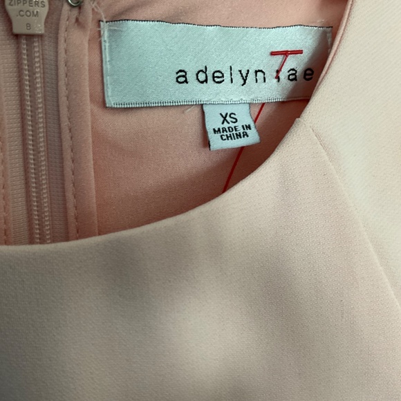 ADELYN RAE peach mino dress size XS - Picture 3 of 5
